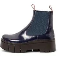 Art for woman. 1176612ZR003_0B0 Leather Ankle Boots 1766 Leeds navy (38), 3 to 5 cm, None, Casual