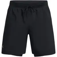 Under Armour Ua Launch 7'' 2-In-1 Shorts - Black - XS