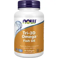 Now Tri-3D Omega - 90 pehmeää kapselia