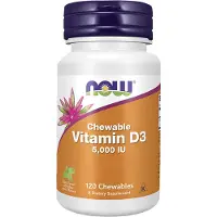 Now Vitamin D-3 5000 Iu 120 kpl