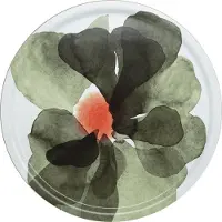 Marimekko Valssi Tray 46 Cm - Green - ONE SIZE