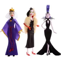 Mattel Disneyn Pahikset Pakkaus 3 100-vuotisjuhlanukke