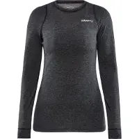 Craft Core W aluspaita Merino pitkähihainen musta