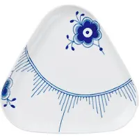 Royal Copenhagen - Blue Fluted Mega kolmikulmainen lautanen 23 cm