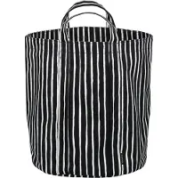 Marimekko Piccolo Textile Storage Mid - Black - Ø32X37CM