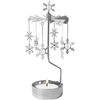 Pluto - Snowfall Enkelikello 16 cm Hopea