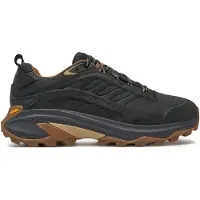 Merrell Men's Moab Speed 2 Leather Waterproof Black Vaelluskengät 43.5