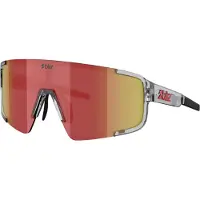 Bliz P003 Transparent Dark Grey Aurinkolasit brown w red multi Koko Uni