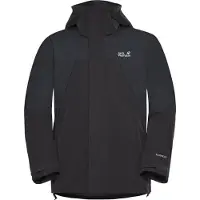 Jack Wolfskin Flowline 2L Ins, hiihtotakki, miesten, musta