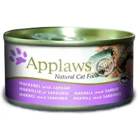 Applaws kissanruokasäilyke, makrilli/sardiini 70g