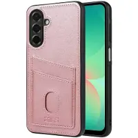 SKALO Samsung S25 FE AZNS K1 Korttikotelo Suojakuori - Ruusukulta