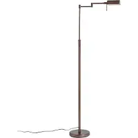 QAZQA Design-lattiavalaisin tumma pronssi sis. LED kosketushimmentimellä - Notia