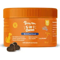 Zesty Paws 50kpl 5-in-1 Chews kalkkuna purutablettia koirille