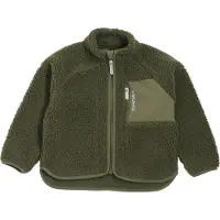 Viking Footwear Kids' Playtime Pile Midlayer Jacket Olive 122