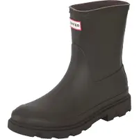 Hunter for woman. FRU0002251 Downpour Short brown rain boots (37), Flat, None, Casual, PVC