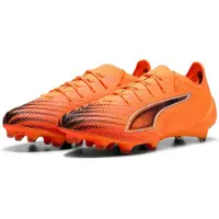Puma Ultra 6 Ultimate FG Hot Pursuit - Lämpöpalo/Musta/Hehkuva punainen - Nurmi (FG), koko 43