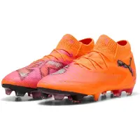 Puma Future 8 Ultimate FG Hot Pursuit - Lämpöpalo/Musta/Pinkki - Nurmi (FG), koko 40