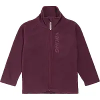 Viking Playtime Fleece Jacket Warm - Burgundy - 140