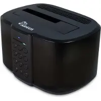 Inter-Tech 88884070, HDD, SSD, SATA, Serial ATA II, Serial ATA III, 2.5,3.5", 16 TB, USB 3.2 Gen 1 (3.1 Gen 1) Type-B, Musta