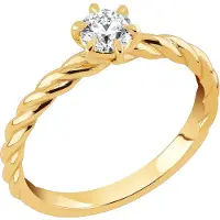 Sandberg Elämänlanka 0.30ct timanttisormus kierrerunko M-51k-155