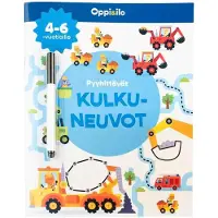 Pyyhittävät Kulkuneuvot -puuhakirja 4-6 v