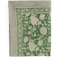 Chamois - Indian Rose Pellava pöytäliina 170x270 cm Vihreä