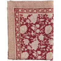 Chamois - Indian Rose Pellava pöytäliina 170x270 cm Punainen