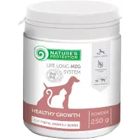 Nature's Protection Ravintolisä NP Healthy Growth formula nuorille koirille ja kissoille, 250 g