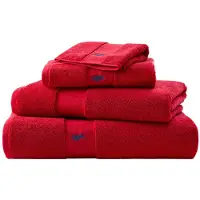 Ralph Lauren Home Poloplay Bath Towel - Red - 70X140CM