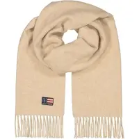 Lexington Recycled Wool Blend Scarf - Beige - ONE SIZE
