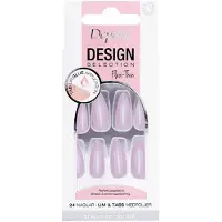 Depend Cosmetic Design Selection Almond Artificial Nail Cherry Blossom