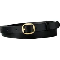 Calvin Klein Round Buckle Metal Ck Tip 20Mm - Black - 90