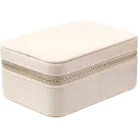 Dark Velvet Jewellery Box Sand
