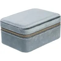 Dark Velvet Jewellery Box Sage