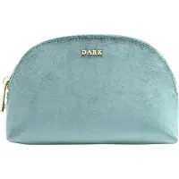 Dark Velvet Make-Up Pouch Small Sparkled Sage