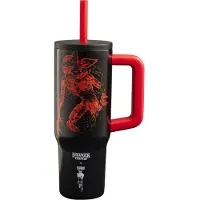 Bialetti Stranger Things -termosmuki pillillä ja kahvalla, 900 ml