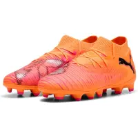 Puma Future 8 Pro FG/AG Hot Pursuit - Lämpöpalo/Musta/Pinkki Lapset, koko 36