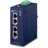 Planet IPOE-270-12V verkkokytkin Power over Ethernet -tuki Sininen (IPOE-270-12V)