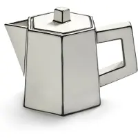 Serax Tea Pot White/Black Carte Blanche - White - ONE SIZE