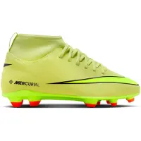Nike Mercurial Superfly 10 Club MG Max Voltage - Vihreä/Neon/Oranssi Lapset - Multi Ground (MG), koko 36