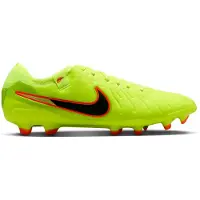 Nike Tiempo Legend 10 Pro Fg Max Voltage - Neon/musta - Nurmi (Fg), koko 40