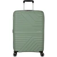American Tourister Flytwist Matkalaukku 63-73L, Botanic Green