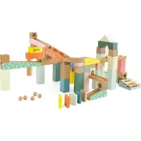 Classic World Rakennuspalikat Marmorikuulilla Beige 3-6 Y 3-6 vuotta 3+ Years Pojat, Tytöt