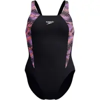 Speedo Womens Hyperboom Splice Muscleback - Black - 34
