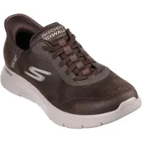 SKECHERS Go Walk Flex - Smooth Motion, ulkoilukengät, mies, ruskea