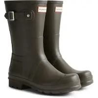 Hunter Mens Original Short Boot - Brown - 45-46