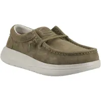 HeyDude Wally X Suede - Khaki green - 43