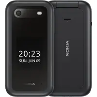 Nokia 2660 Flip - 4G, VoLTE, 2,8+1,77, 0,3MP, 48MB/128MB, Black (1GF011FPA1A01)
