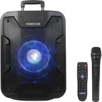 Fonestar Kannettava kaiutin - - CALIFORNIA - Korkea teho - USB/MP3-soitin - FM-radio