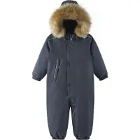 Reima Gotland Reimatec Talvi Haalari Soft Black Soft black-80 cm Musta 80 cm Pojat, Tytöt